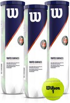 Wilson Roland Garros All Court 4 Tins Ballen 3 Pack