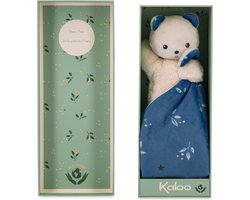 Kaloo - Carre Douceur - Knuffeldoekje - Beer - Blauw