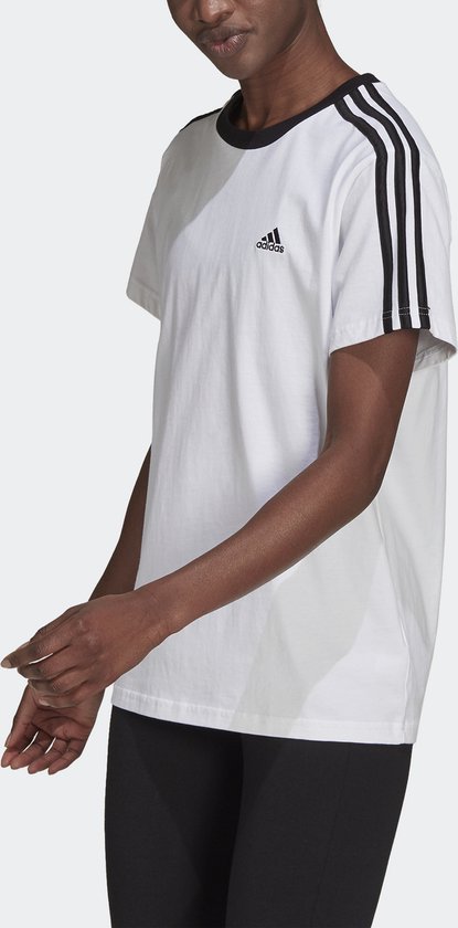 adidas Sportswear Essentials 3-Stripes T-shirt - Dames - Wit - L