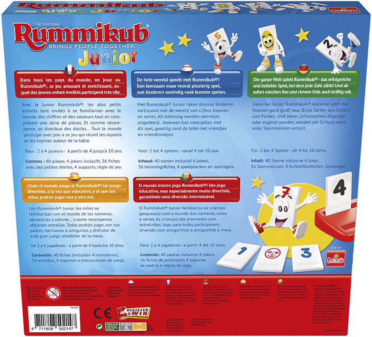 Goliath Rummikub Junior - Bordspel - Kinderspel — afbeelding 3