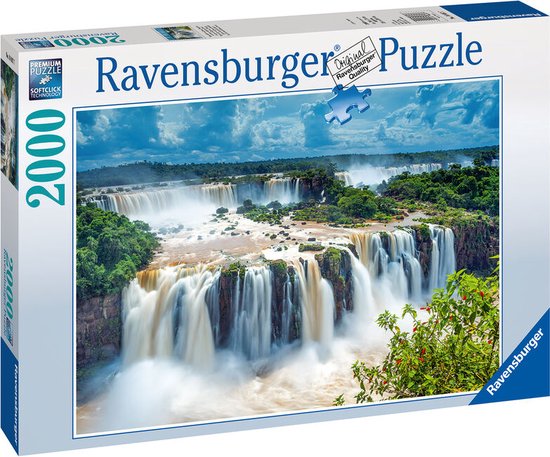 Ravensburger puzzel Watervallen Iguazu Brazilië - Legpuzzel - 2000 stukjes