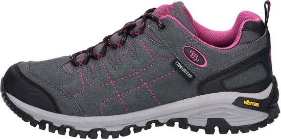 Brütting Mount Shasta Low Dames Halfhoge trekking- & wandelschoenen, Marineblauw / turquoise, 36 EU