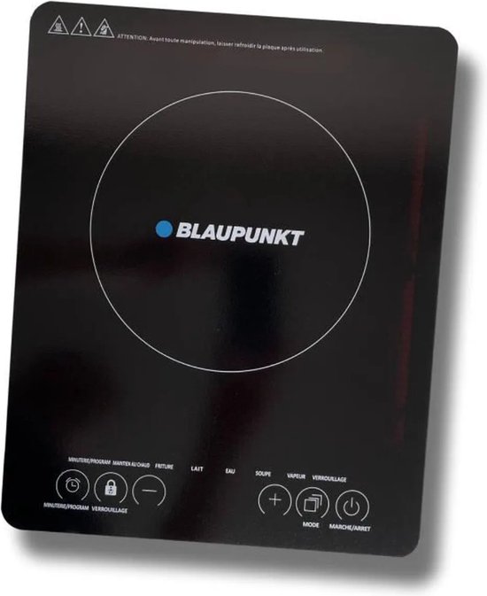 BLAUPUNKT MEN00820 Inductiekookplaat - Elektrische Kookplaat - 2000 Watt – Vrijstaand