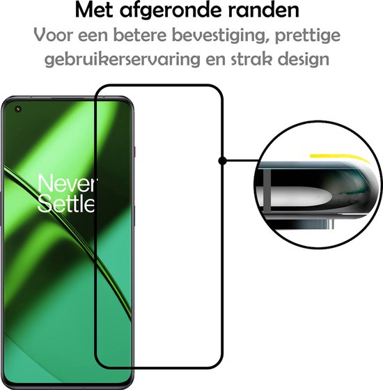 OnePlus 11 Protecteur d'écran Verre de protection en Glas trempé Full Cover - OnePlus 11 Screen Protector Glas Extra Strong
