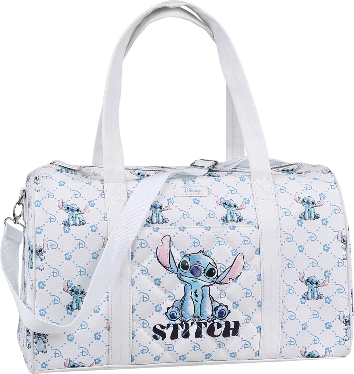 Stitch DISNEY - Sac de voyage Witte pour femme, spacieux 45x28x22cm |  bol.com