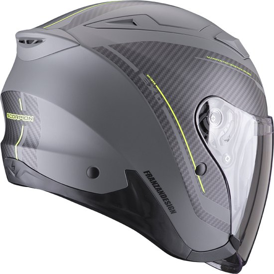 Casque Scorpion EXO 230 noir mat jet moto et scooter