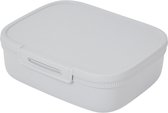 Lunchbox SEBASTIAN met divider - Grijs - Kunststof - 1.8 l - Vershoudbakjes - Broodtrommel