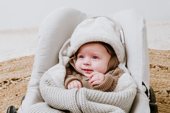 Baby's Only Voetenzak autostoel 0+ Hope - Urban Green - Geschikt voor drie- en vijfpuntsgordel van Baby's Only — afbeelding 4