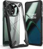 Coque arrière Ringke Fusion X OnePlus 11 Zwart