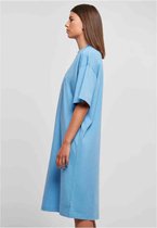 Urban Classics - Organic Long Oversized Tee Korte jurk - 4XL - Blauw