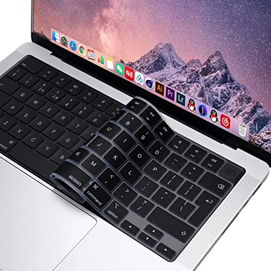 Housse de clavier en Siliconen pour 2022 MacBook Air 13,6" M2 A2681 Chip  2021 MacBook... | bol