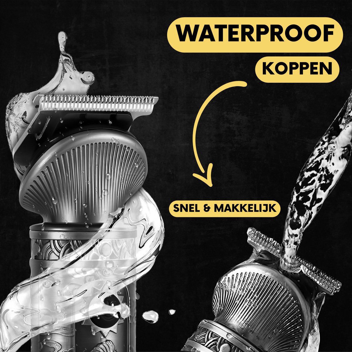 Sansbeauté 6-in-1 Baardtrimmer Mannen - Trimmer voor Baard en Lichaam - 0.5-15MM - Incl. 6 opzetstukken - All in One - Bodygroomer Mannen - Snor Trimmer - Tondeuse Barbe - Beard Trimmer - Trimapparaat - Multigroomer thumbnail 2