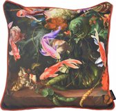 Sierkussen Velvet Fish | 45 x 45 cm | Polyester