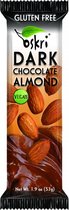 Oskri Dark Chocolate Almond Reep 20 x 45GR - Voordeelverpakking