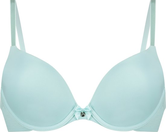 Hunkemöller Dames Lingerie Voorgevormde beugel bh Plunge - Blauw - maat C80