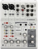 Yamaha AG06MK2W - Live streaming mixer, wit