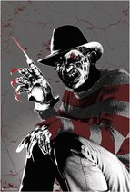 A Nightmare On Elm Street - Freddy Krueger Poster - L - Multicolours