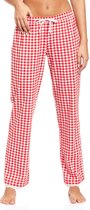 Pussy Deluxe - Red Plaid Pyjamabroek - S - Rood