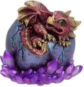 Nemesis Now Figurine Crimson Hatchling Glow Dragon Rouge