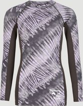 O'Neill - UV-Zwemshirt met lange mouwen voor vrouwen - Women of the wave - UPF50+ - Grey Tie Dye - maat L