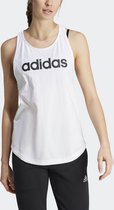 adidas Sportswear LOUNGEWEAR Essentials Loose Logo Tanktop - Dames - Wit- 2XS