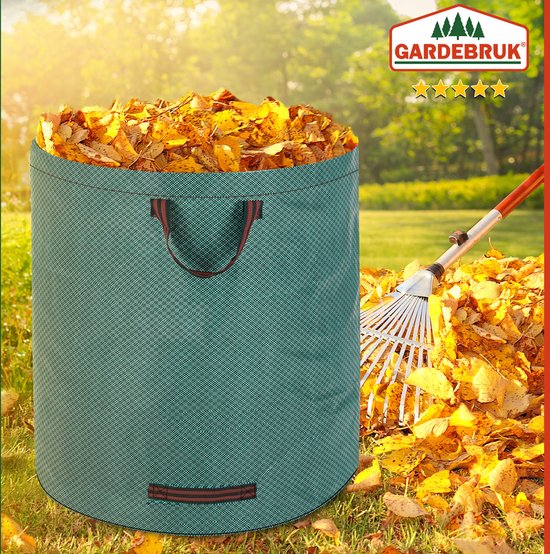 Gardebruk Tuinafvalzak - 2 Stuks 280L - 77x67cm/Opvouwbaar - Groen van Gardebruk — afbeelding 5