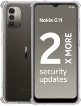 Geschikt voor Nokia G11/G21 Hoesje – Shock Proof Case – Cover Transparant