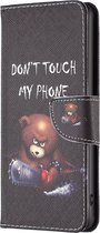 Cool beertje book case hoesje Telefoonhoesje geschikt voor Samsung Galaxy A54 5G