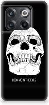 Silicone Case OnePlus 10T Telefoonhoesje Skull Eyes