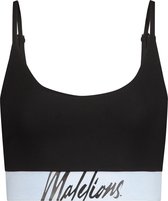 Malelions Captain Top Dames Zwart/Blauw - Maat: XL