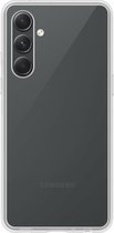 Hoesje Geschikt voor Samsung A54 Hoesje Siliconen Cover Case - Hoes Geschikt voor Samsung Galaxy A54 Hoes Back Case - Transparant