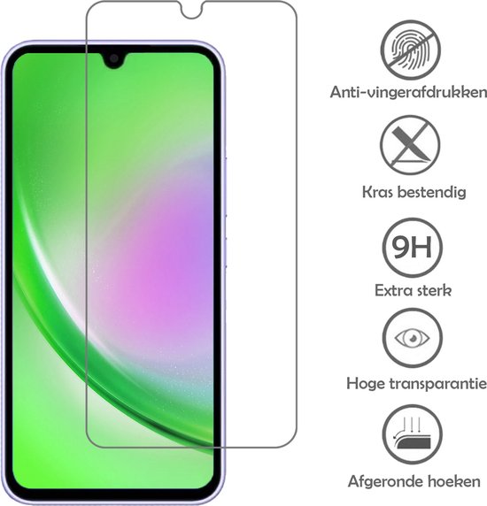 Coque Samsung A34 Porte-cartes Coque Porte-cartes avec protection d'écran - Coque Samsung Galaxy A34 avec porte-cartes Coque - Transparente