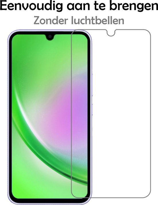 Coque Samsung A34 Porte-cartes Coque Porte-cartes avec protection d'écran - Coque Samsung Galaxy A34 avec porte-cartes Coque - Transparente