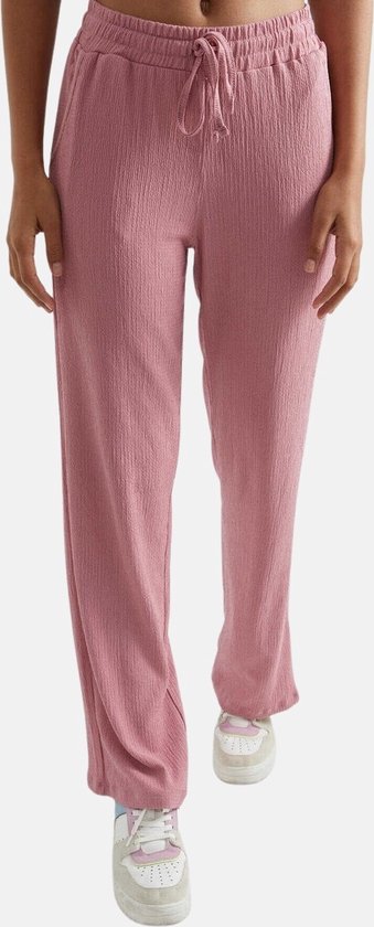 La Pèra Pants - Pantalon de survêtement - Jogger - Jambes larges - Coupe ample - Femme - Rose - XL