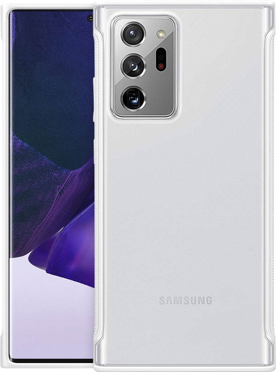 Samsung Clear Protective Hoesje - Samsung Galaxy Note 20 Ultra - Wit