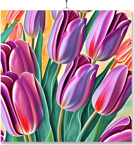 Carrelage Avec Impression | Présent | Cadeau | Tulipes