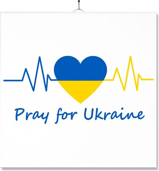 Tegel Met Opdruk | Oekraine | Pray for Ukraine
