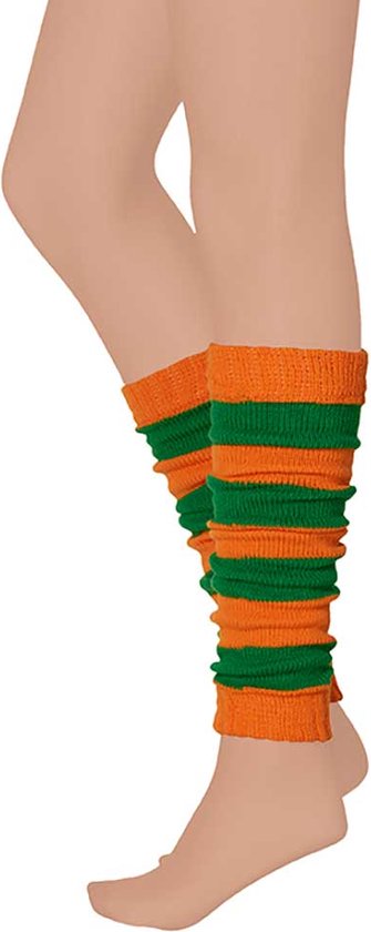 Geribbelde beenwarmers voor dames uit de jaren 80, ideaal voor dans