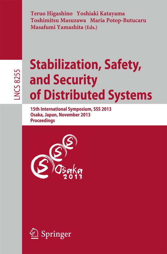 Stabilization, Safety, and Security of Distributed Systems - cover