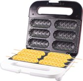 Bol.com Beper P101CUD100- wafelmaker- wafel op stokje- 850watt- rood aanbieding