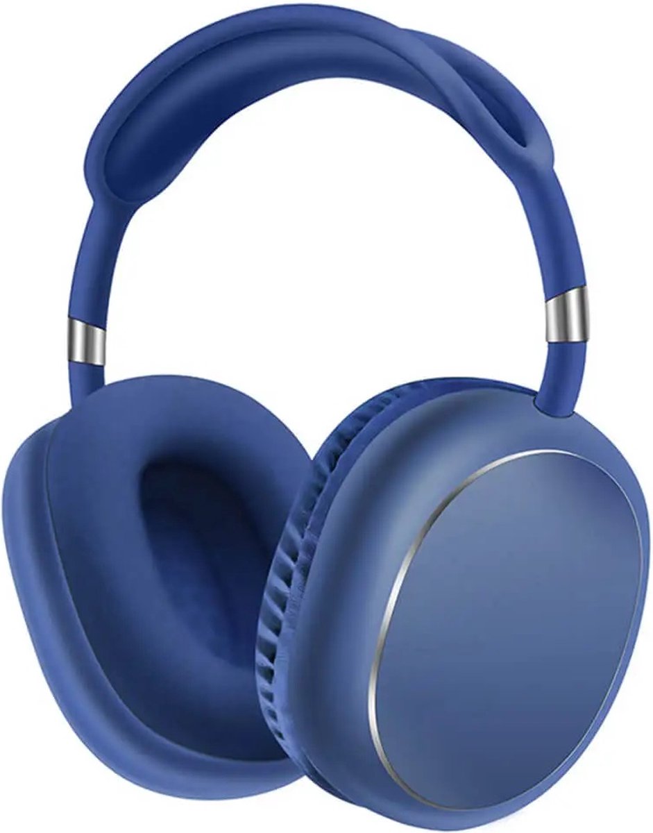 Bleutooth Headset met Microfoon - Koptelefoon met Microfoon - Headset Geschikt voor: Laptop - MacBook - Telefoon - PC - Computer - iPhone - Samsung - iPad - Tablet & Nintendo switch - blauw