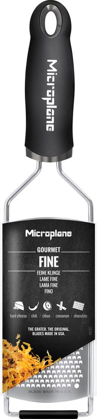 Microplane 45004 Gourmet Series Rasp - Fijne Rasp - RVS