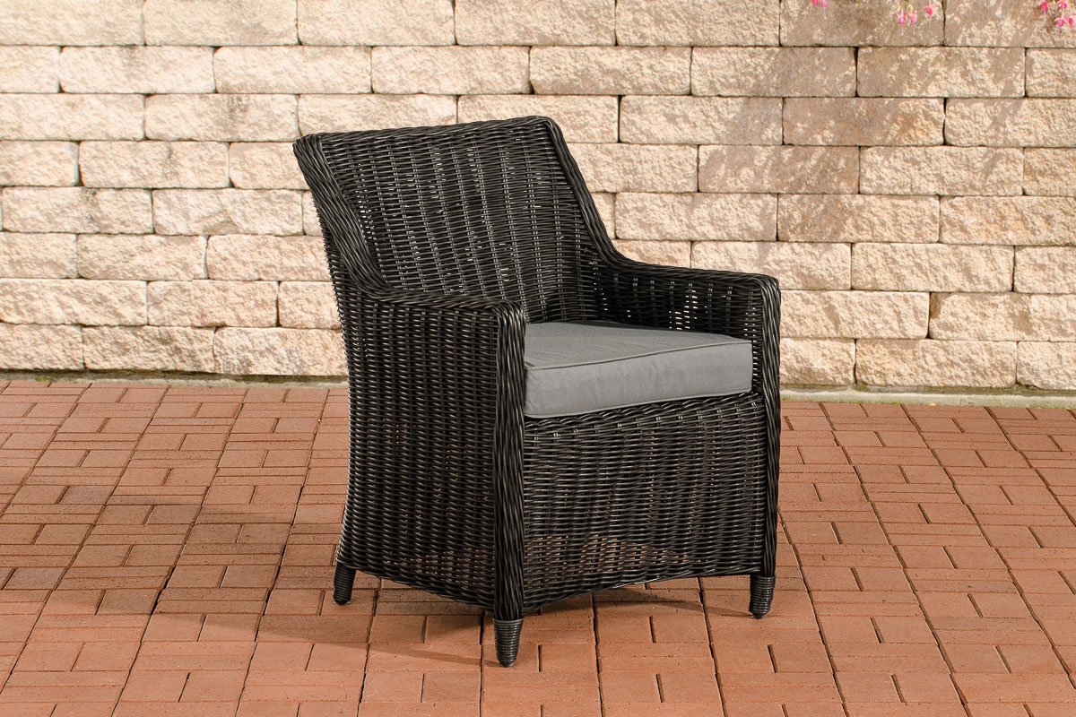 Tectake Tuinstoel Manacor, Ropedesign - Set Van 4