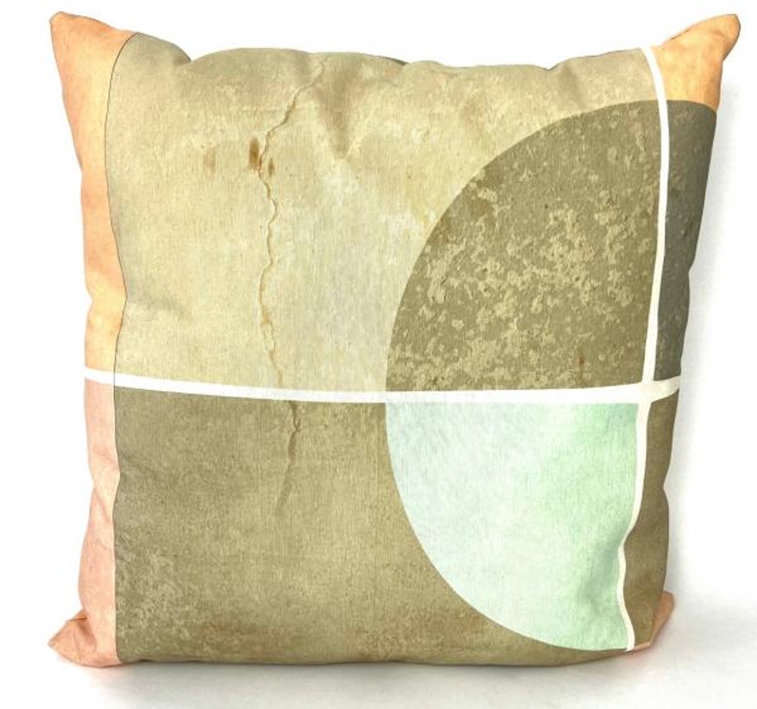 Madison sierkussen 50x50 cm Block/Round taupe pink nvt