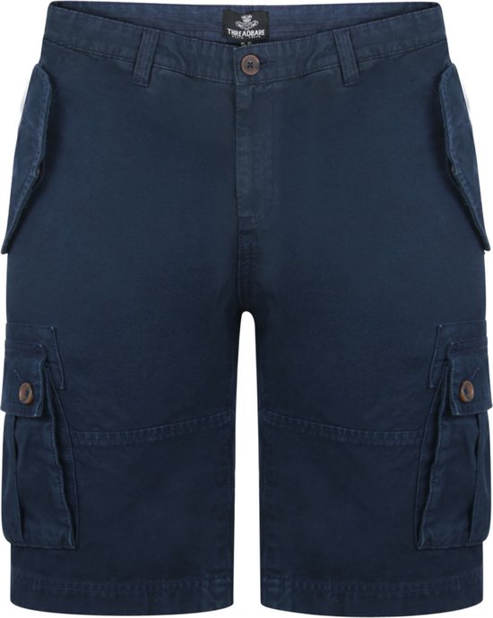 Threadbare Denim Corps Kern Cargo Shorts