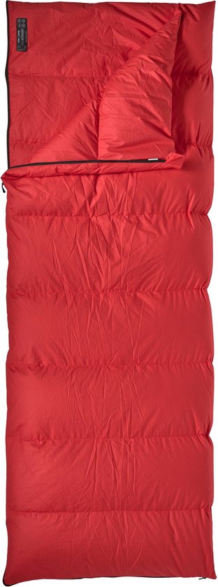 Foto: Lowland outdoor donzen slaapzak companion economy 210x80 cm rood