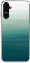 Case Company® - Hoesje geschikt voor Samsung Galaxy A14 hoesje - Ocean - Soft Cover Telefoonhoesje - Bescherming aan alle Kanten en Schermrand
