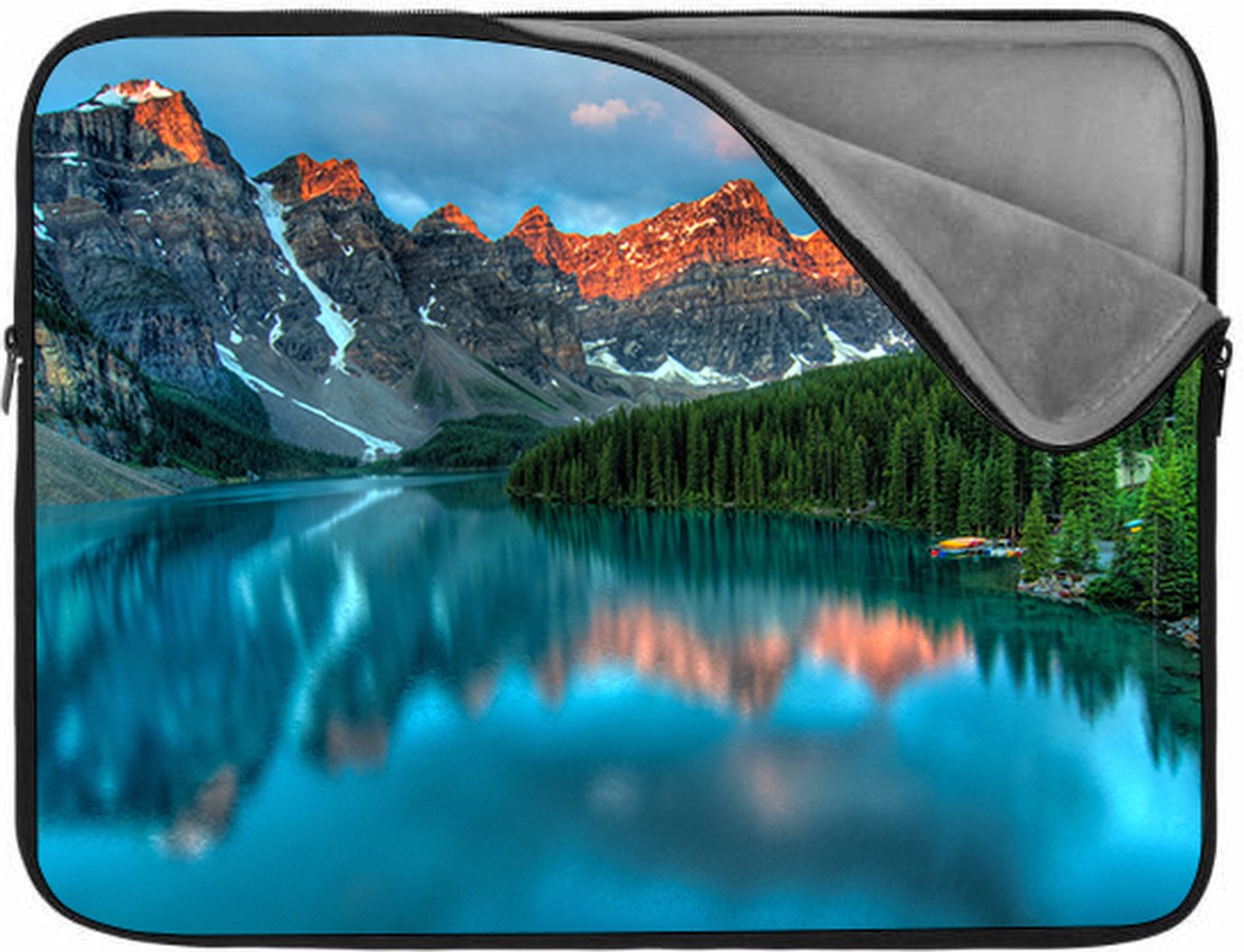 Laptophoes 17 inch | Canada | Zachte binnenkant | Luxe Laptophoes | Kwaliteit Laptophoes met foto