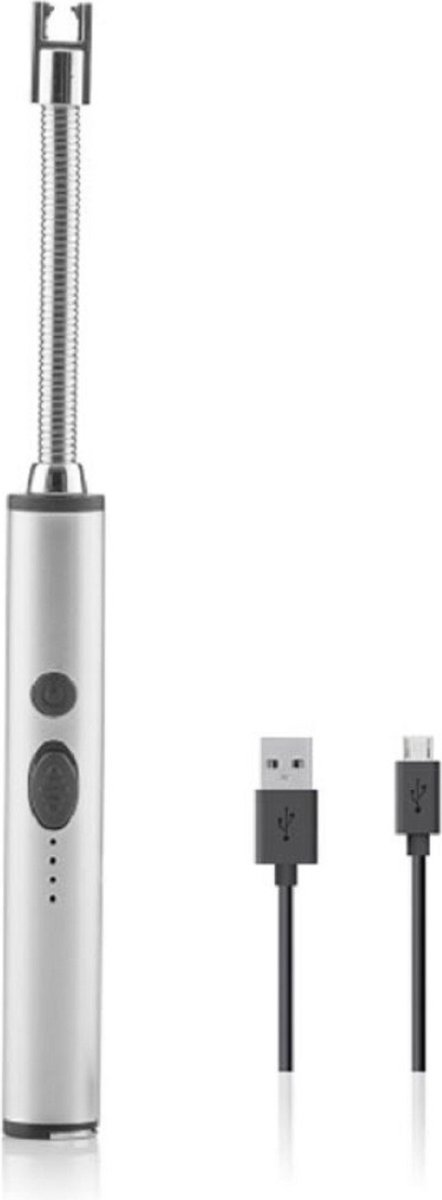 Allume-bougie, briquet à arc électrique rechargeable USB avec verrouillage  de sécurité et indicateur d'alimentation (noir)