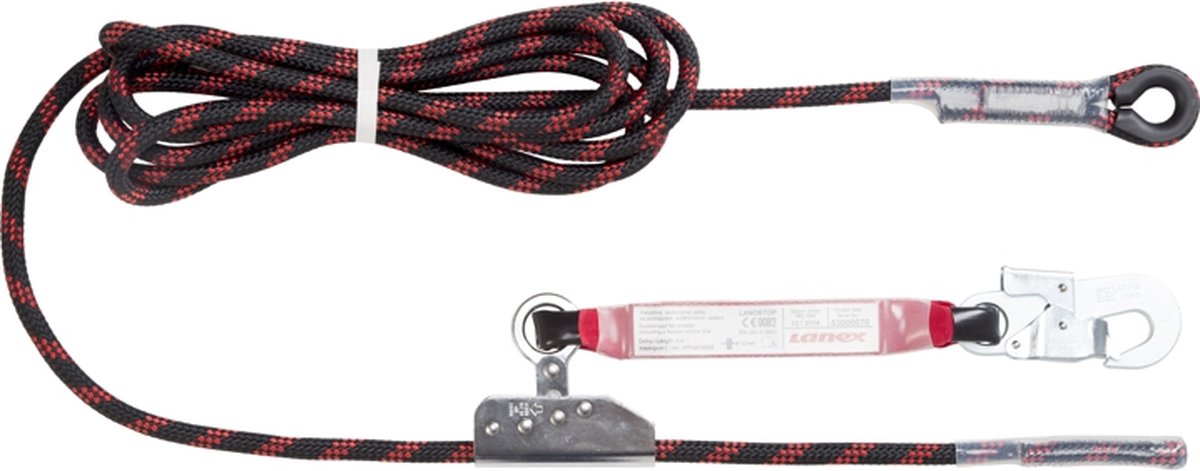 Lanex Lanostop mobiele valbeveiliging 50 meter - AZ002 - Incl. AZ002